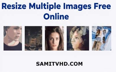 How to Resize Multiple Images Free Online